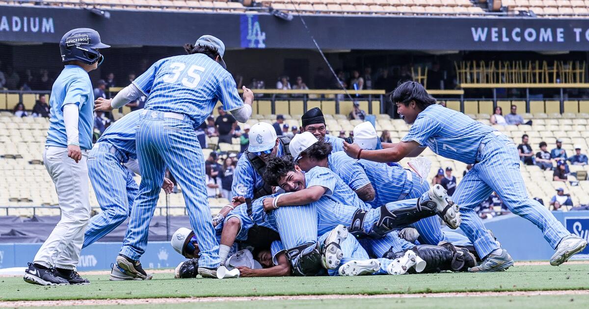Carson rallies to win first City Section baseball | College News