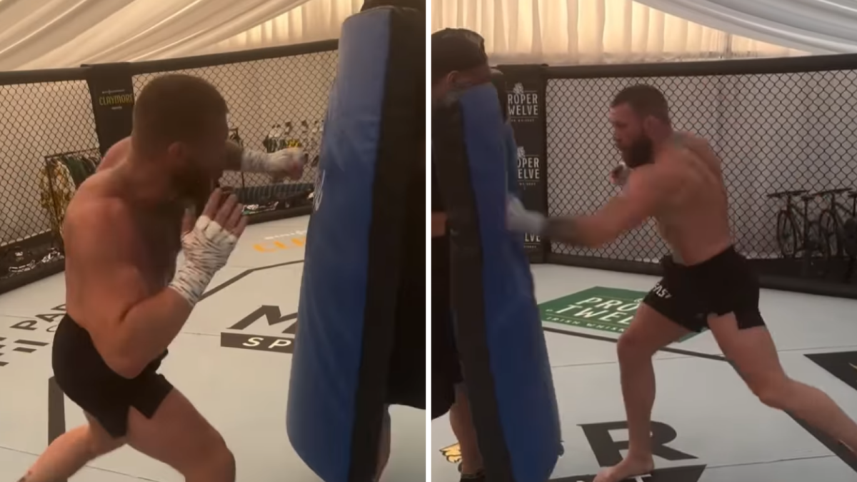 Conor McGregor teases UFC return with new training | MMA News