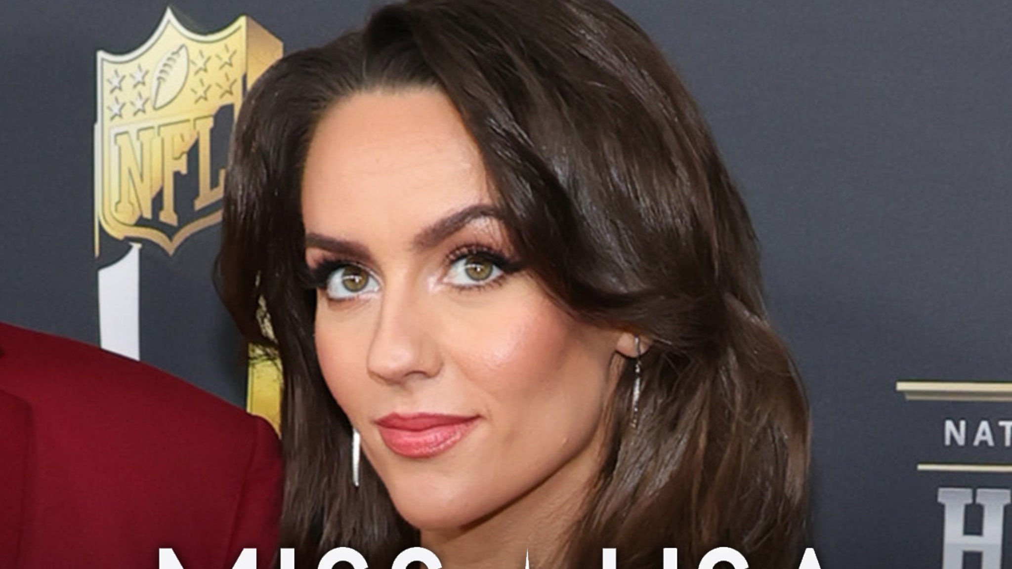 Jordon Hudson Shows Off Long Legs at Miss Maine