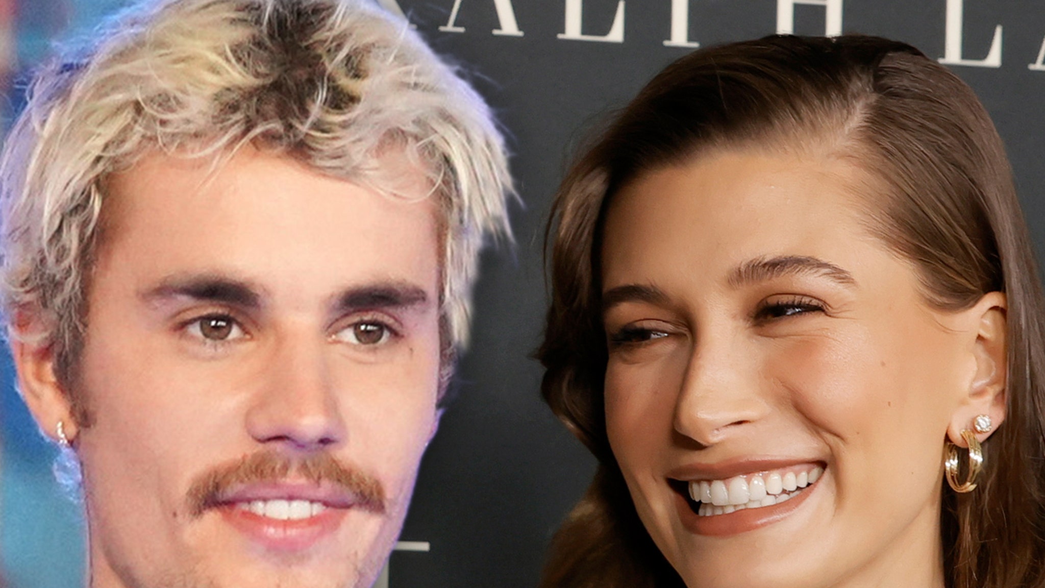 Justin and Hailey Bieber Go to Toronto Maple Leafs