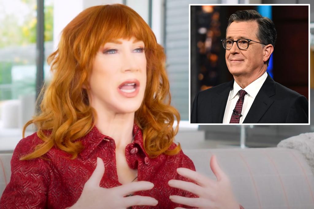 Kathy Griffin accuses Stephen Colbert of 'bulls-- | Gossip Wire
