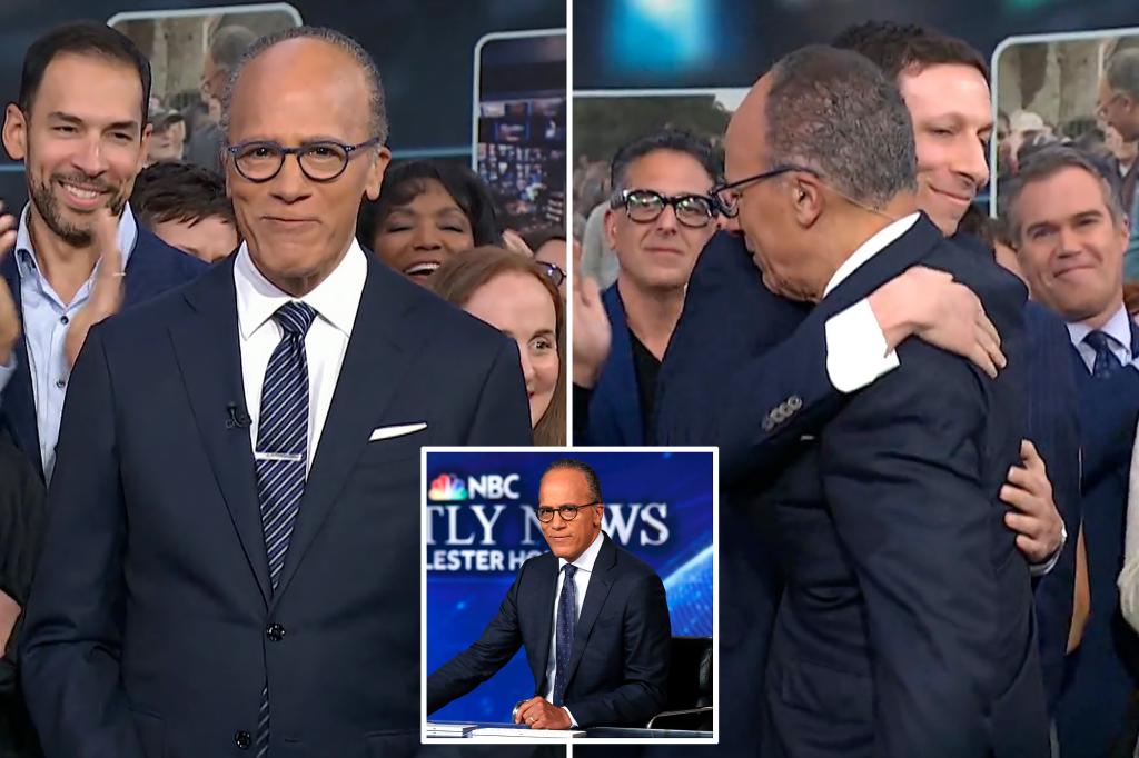 Lester Holt signs off as 'NBC Nightly News' anchor | Gossip Wire