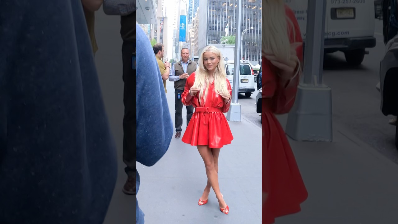 LIVVY DUNNE IN NYC #livvydunne #livvy #olympics