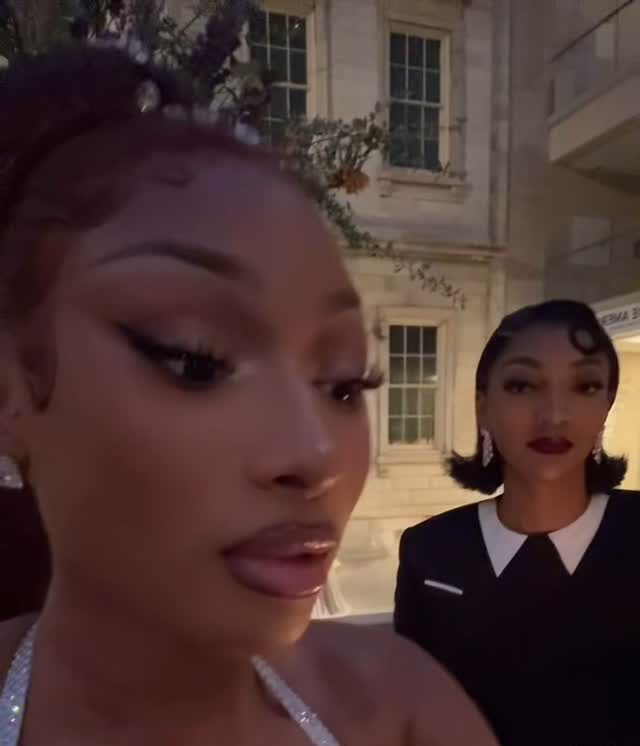 Megan Thee Stallion Sneaks Phone Into Met Gala And | Gossip Wire News