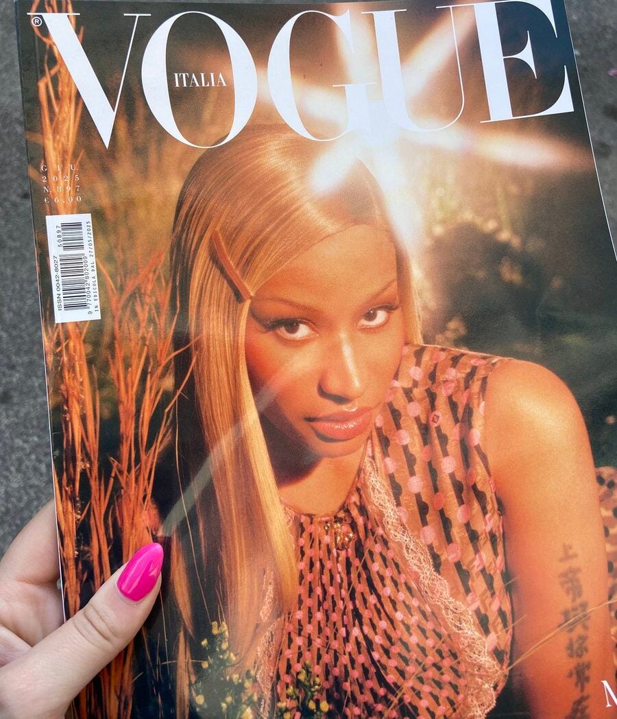 Nicki Minaj Hosts Q&A For Vogue Italia Cover | Gossip Wire News