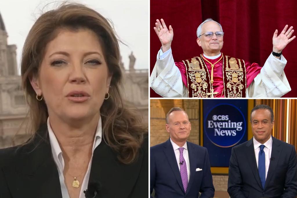 Norah O'Donnell's strong coverage of Pope Leo XIV | Gossip Wire