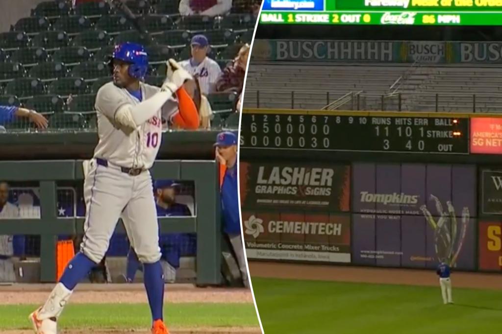 Ronny Mauricio hits massive homer in quest to | Sports News