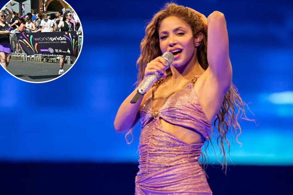 Shakira World Pride DC opening concert canceled | Gossip Wire