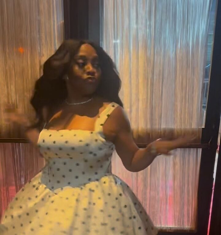 Sherri Shepherd Stuns In Polka Dot Dress While | Gossip Wire News