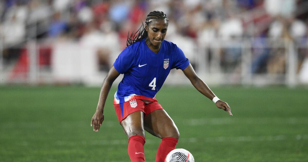 U.S. women's soccer calls up Naomi Girma ahead of | College News