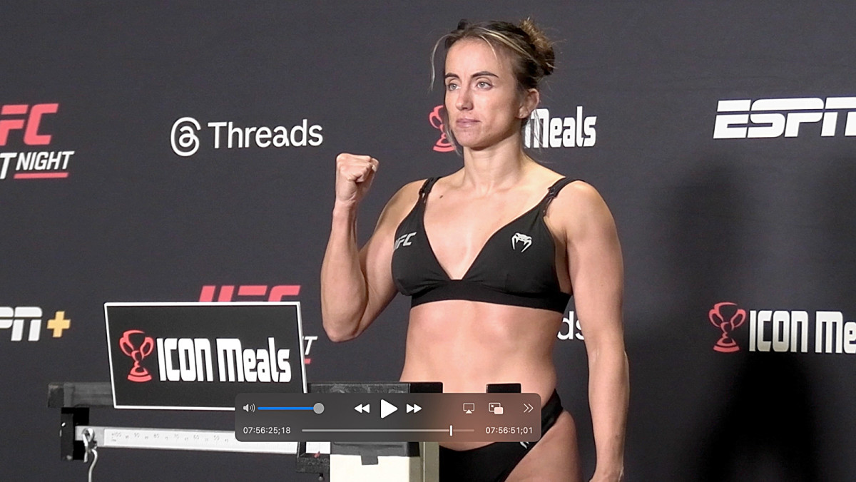 UFC 107 main event weigh-in video: Maycee Barber | MMA News