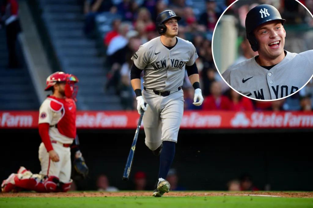 Yankees' Ben Rice still hitting ball hard but not | Sports News