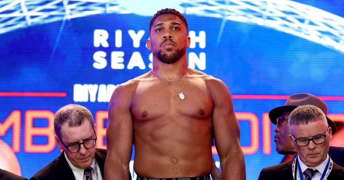 Anthony Joshua set for boxing return as Tyson Fury | Boxing News
