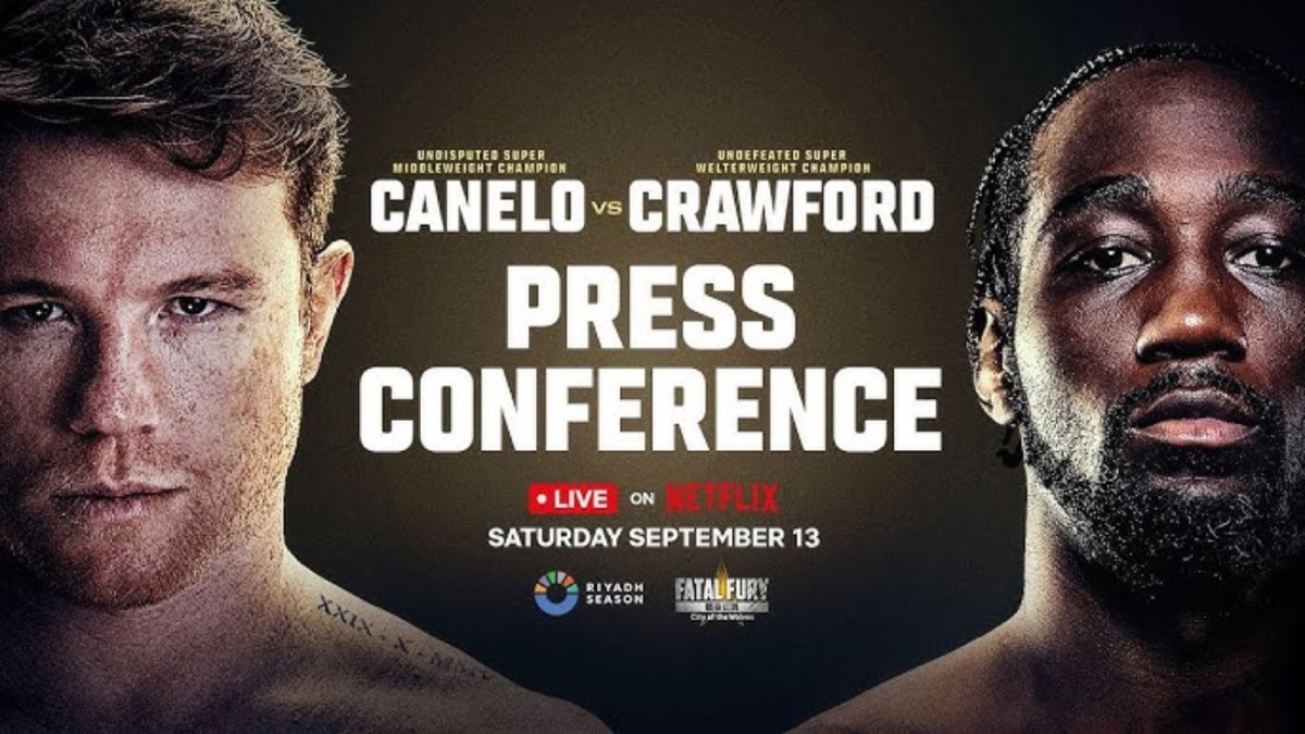 Canelo Alvarez vs. Terence Crawford Riyadh Press | MMA News