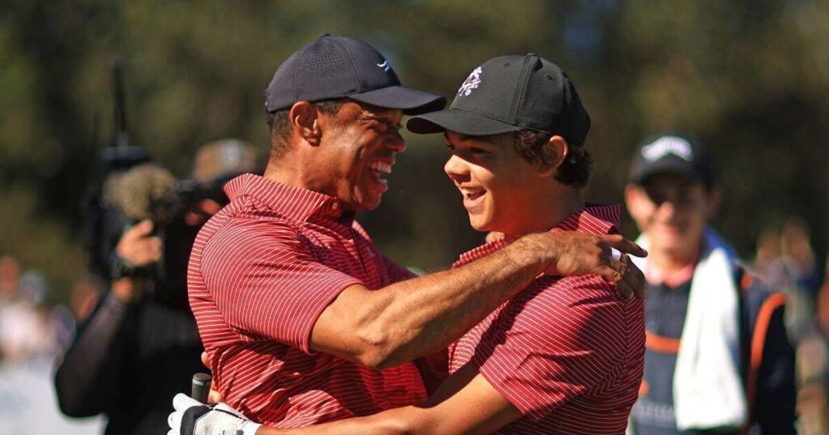 Charlie Woods' honest message to dad Tiger with | Golf News