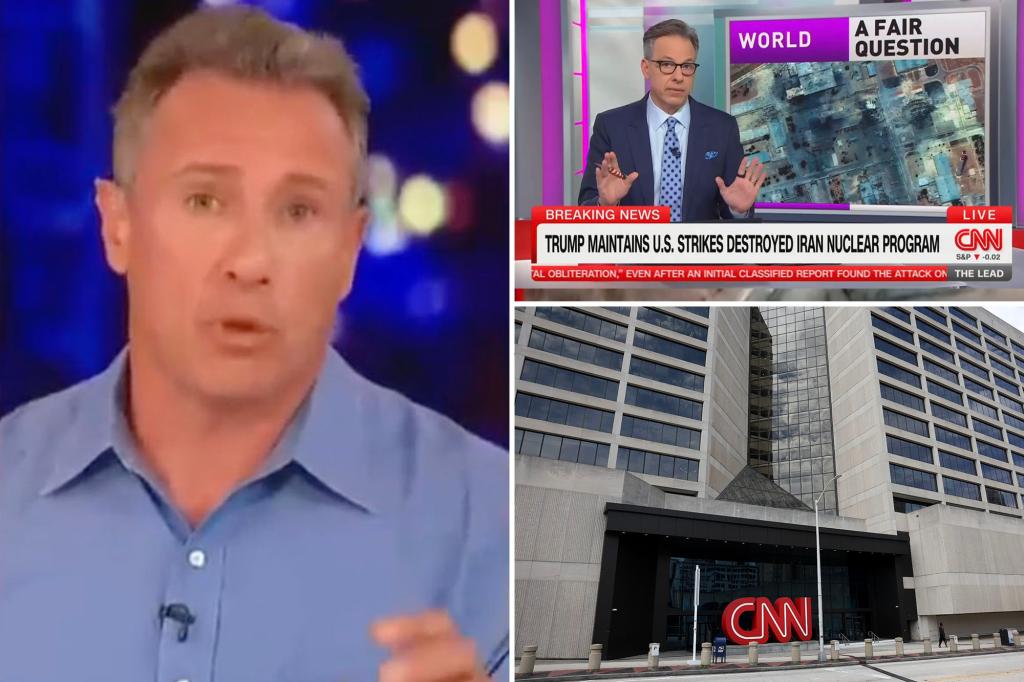 Chris Cuomo rips CNN over report on Iran strike | Gossip Wire