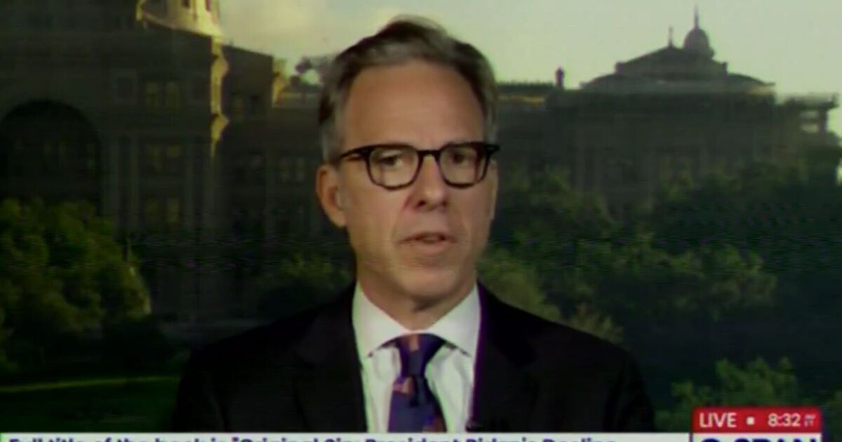 CNN's Jake Tapper admits to mistake over Biden and | Political News
