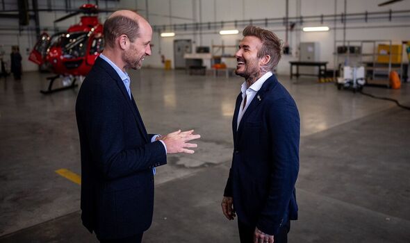 David Beckham sends adorable message to Prince William days after knighthood | UK News