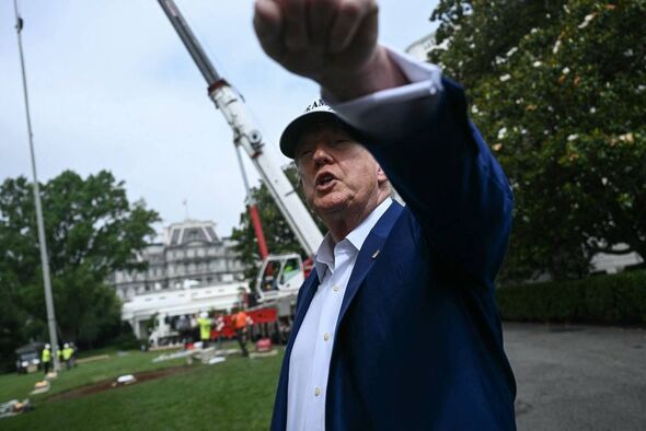 Donald Trump makes 'revolting' Harvey Weinstein joke after