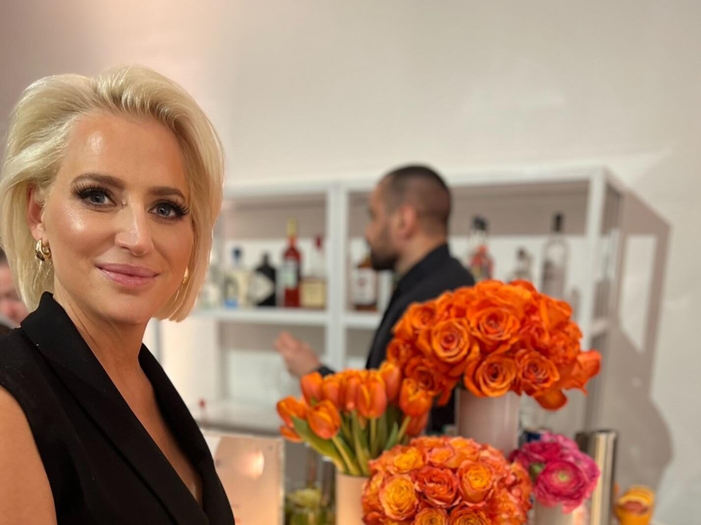 Dorinda Medley Radiates Fresh Energy In Floral | Gossip Wire News