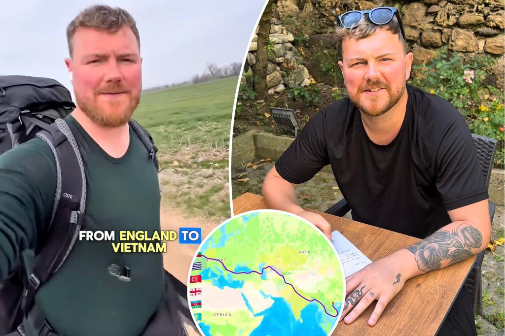 Extreme traveler goes viral amid 8,000 mile walk | Lifestyle News