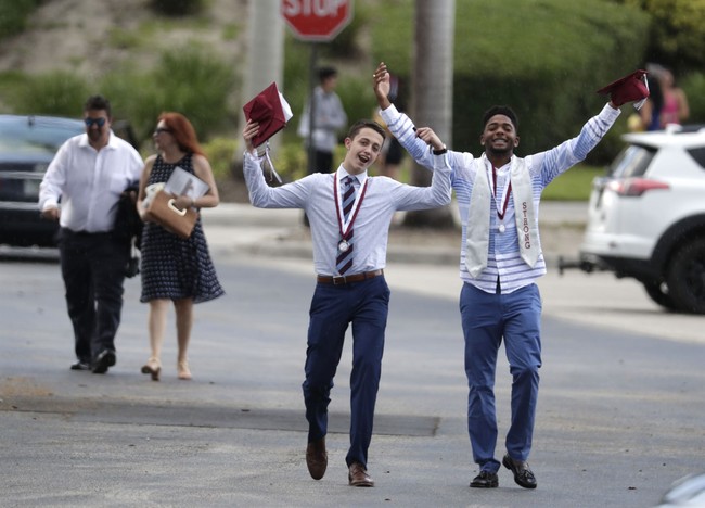 FeelGood Friday: A Student's Joyful Graduation Dance With One of the School's Founders