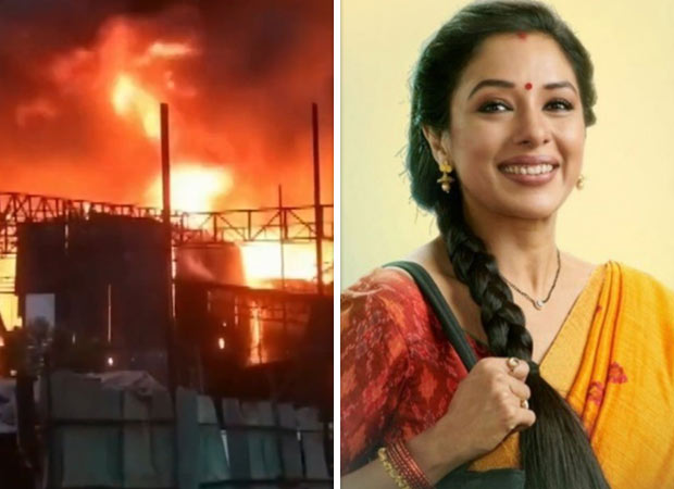 Fire destroys Anupamaa set in Film City; AICWA | Indian movie News