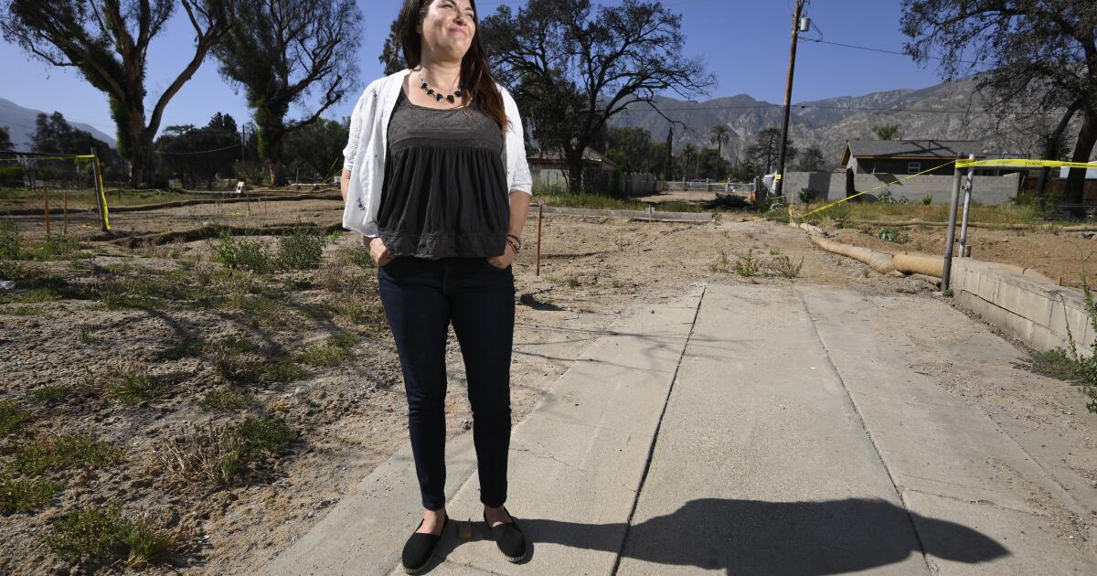 'I'm not going anywhere': For one Altadena fire | Real Estate news