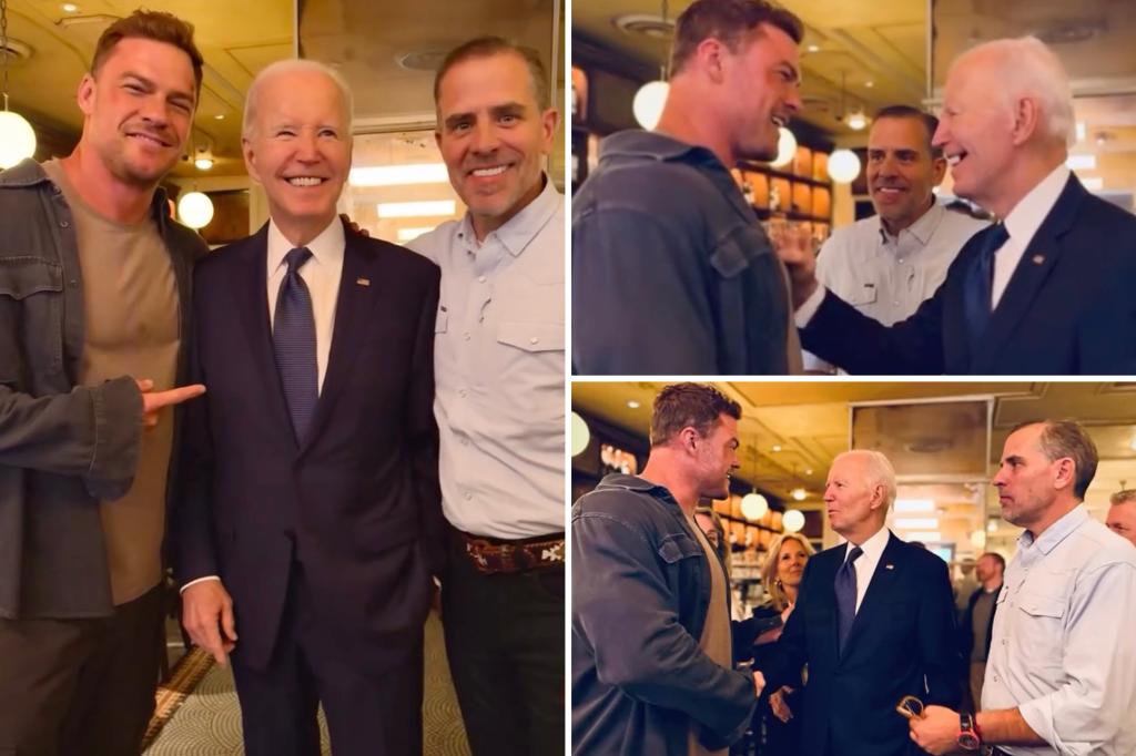 Joe Biden crashes Amazon’s 'Reacher' set during | Gossip Wire