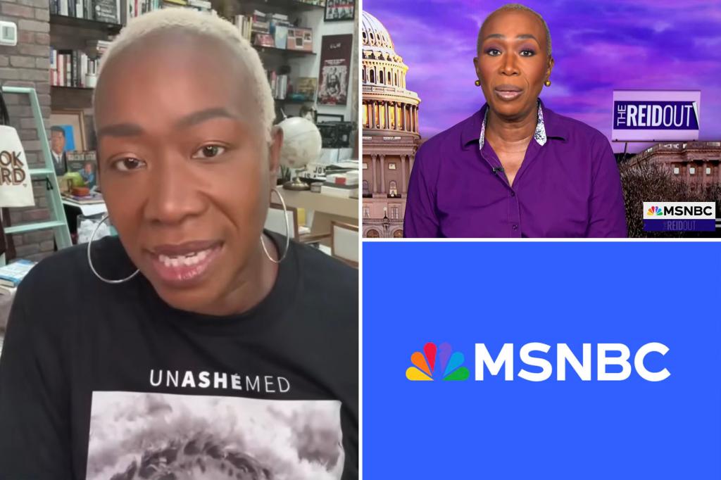 Joy Reid claims 'horrified' MSNBC bosses told her | Gossip Wire