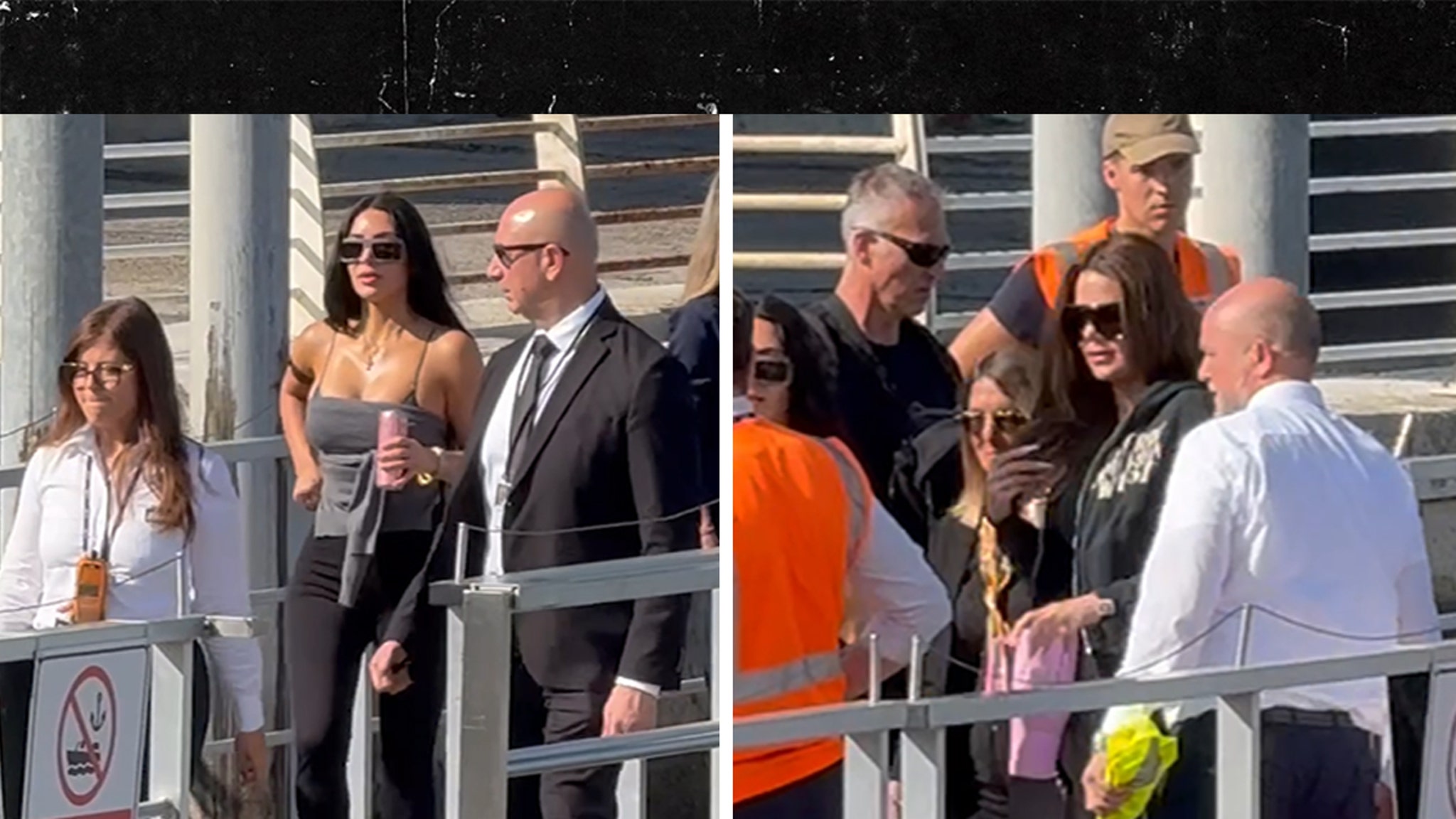 Leonardo DiCaprio and Orlando Bloom Depart Venice