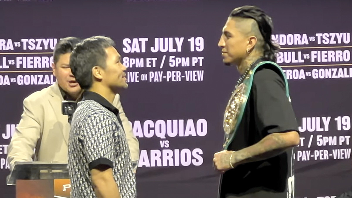 Manny Pacquiao vs. Mario Barrios L.A. Press | MMA News