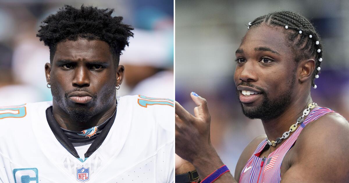 Noah Lyles says race against Tyreek Hill has been | College News