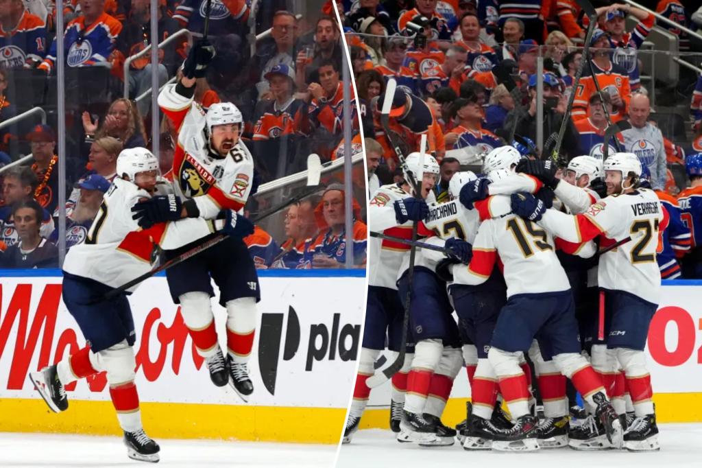 Panthers win Stanley Cup Final Game 2 over Oilers | Sports News
