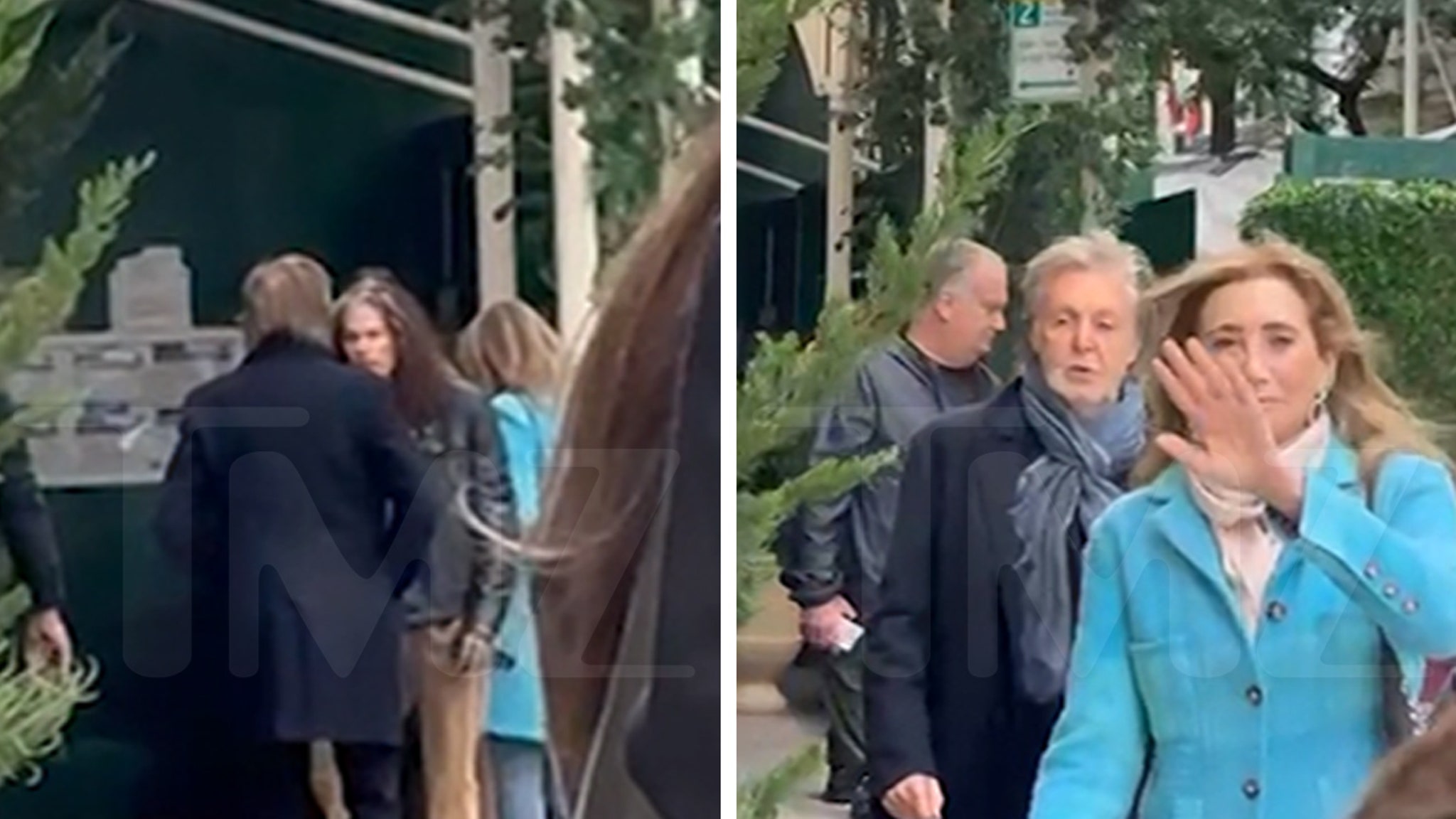 Paul McCartney Runs Into Steven Tyler in NYC, on