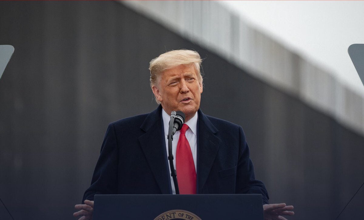 President Trump’s Border Wall Finally Completed As | Gossip Wire News