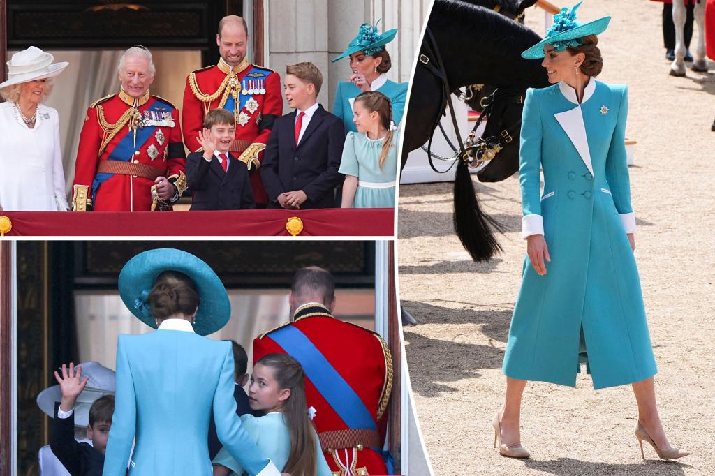 Princess Kate stuns in sky blue as she appears at | Gossip Wire