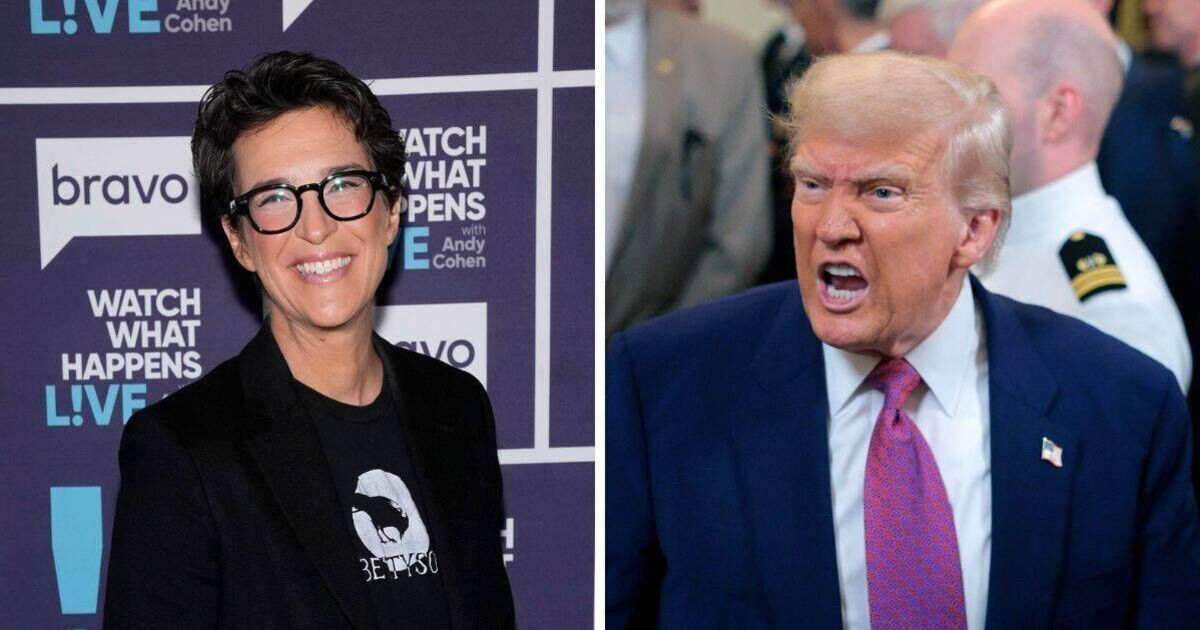 Rachel Maddow says Trump has been reduced to 'sad | TV Shows