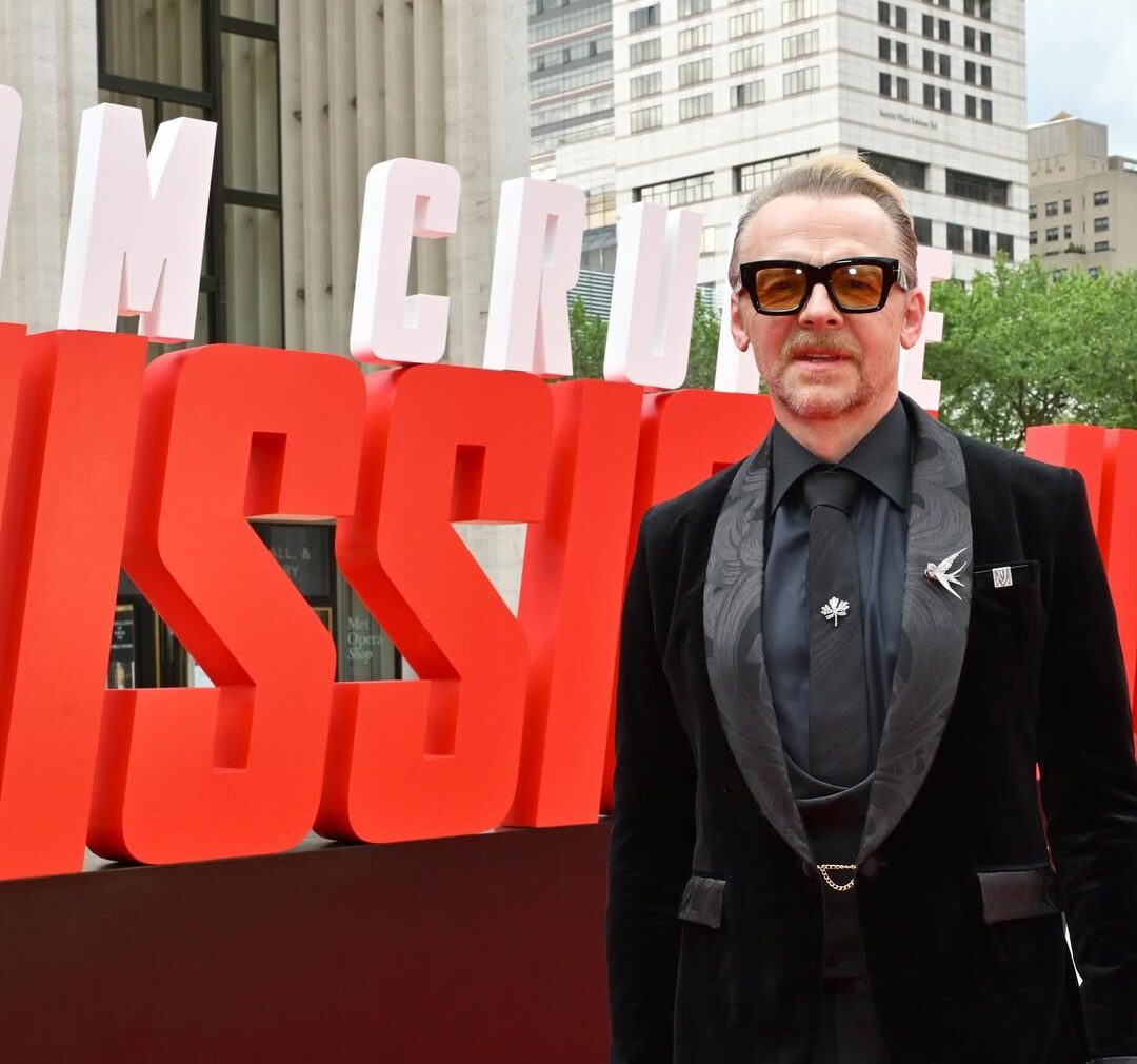 Simon Pegg Shows Off His Fashion Evolution During | Gossip Wire News