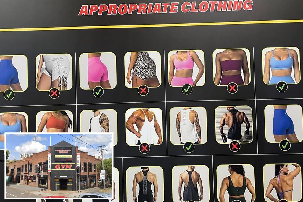 Sydney gym’s dress code slammed | Gossip Wire