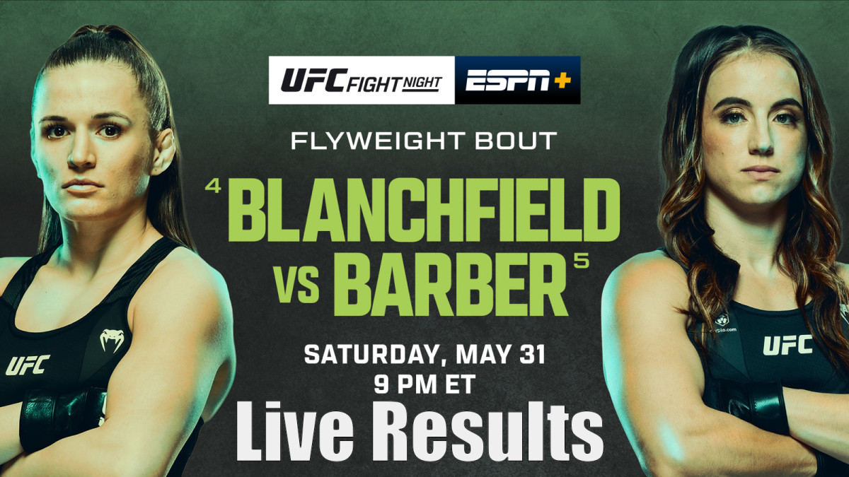UFC Vegas 107: Blanchfield vs. Barber live results | MMA News