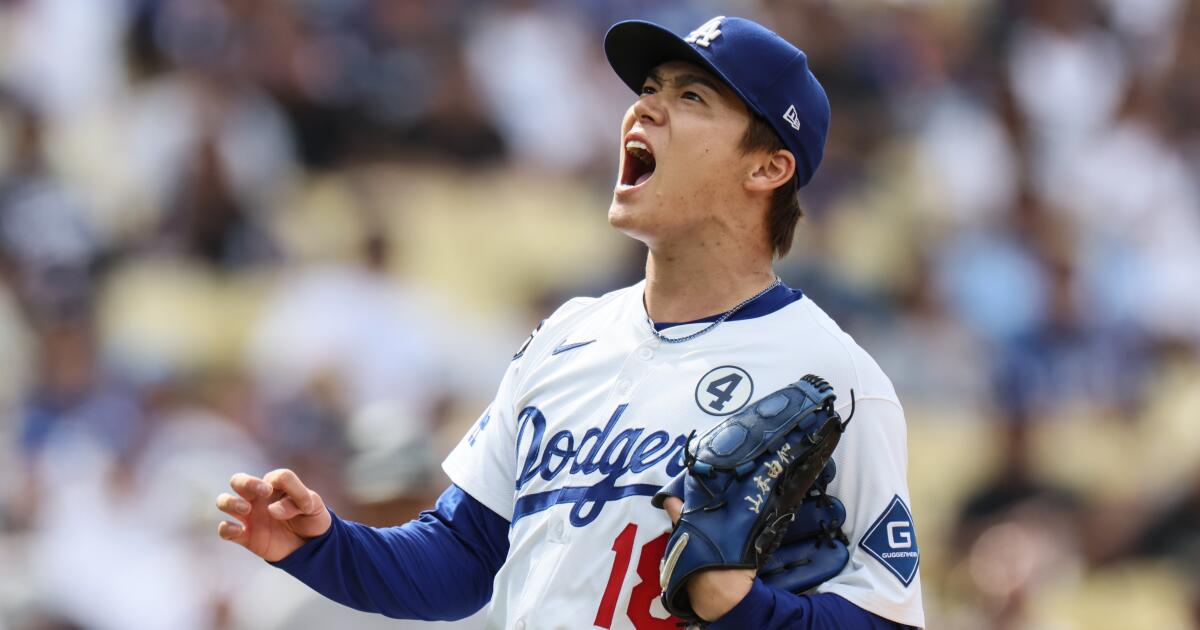 Yoshinobu Yamamoto runs into problems in Dodgers' | College News