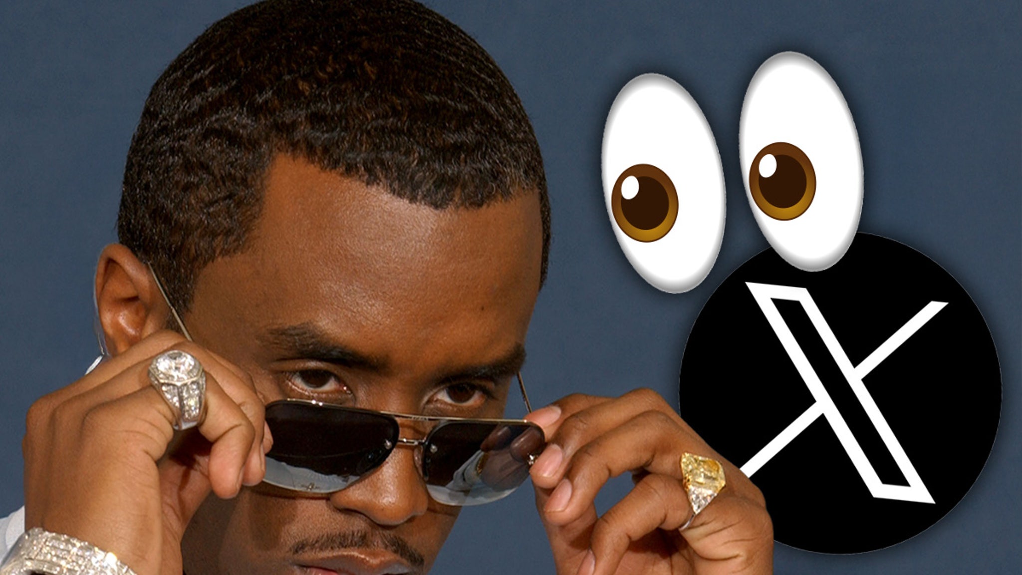 Diddy Posts and Deletes Eye Emoji in Eyebrow