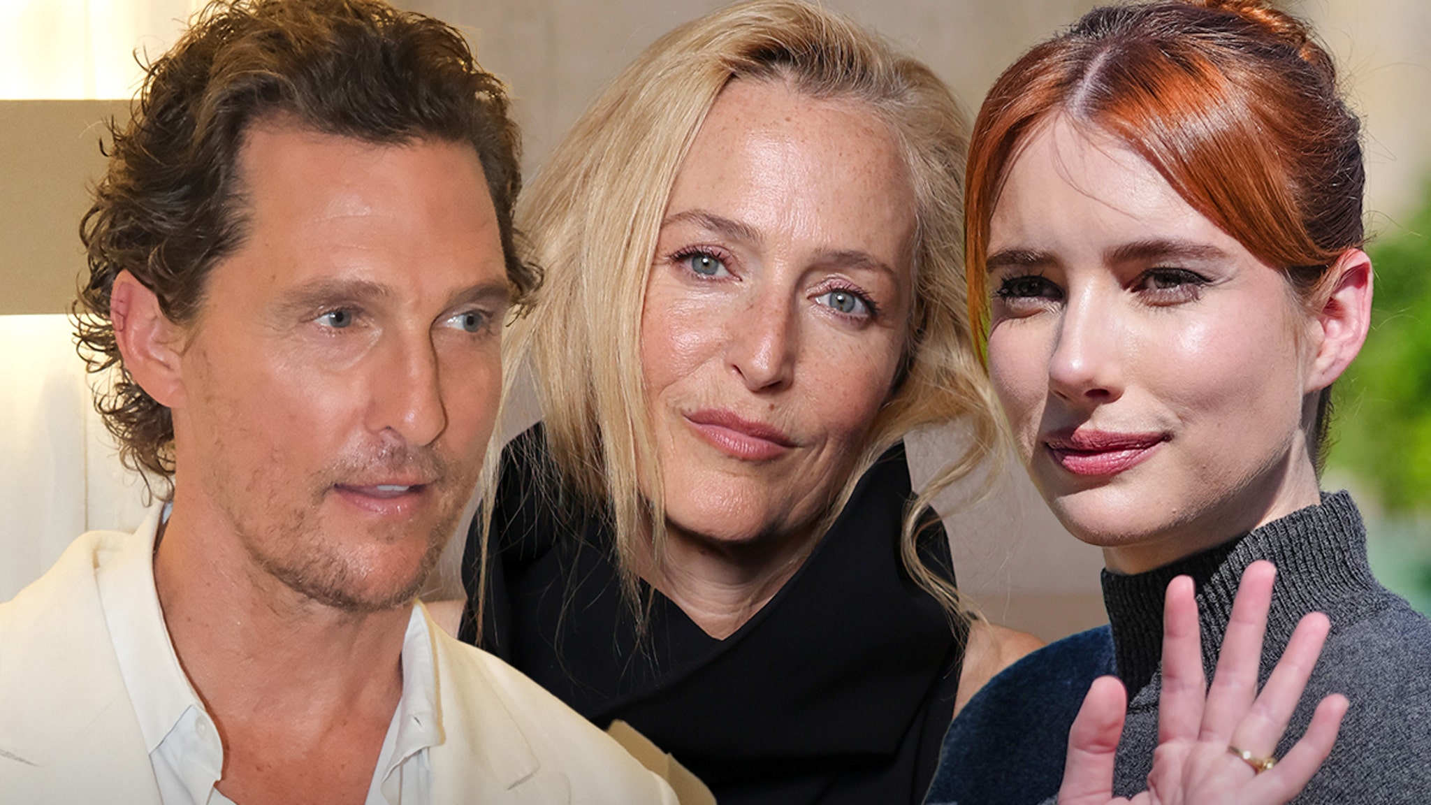 Matthew McConaughey, Emma Roberts, Gillian