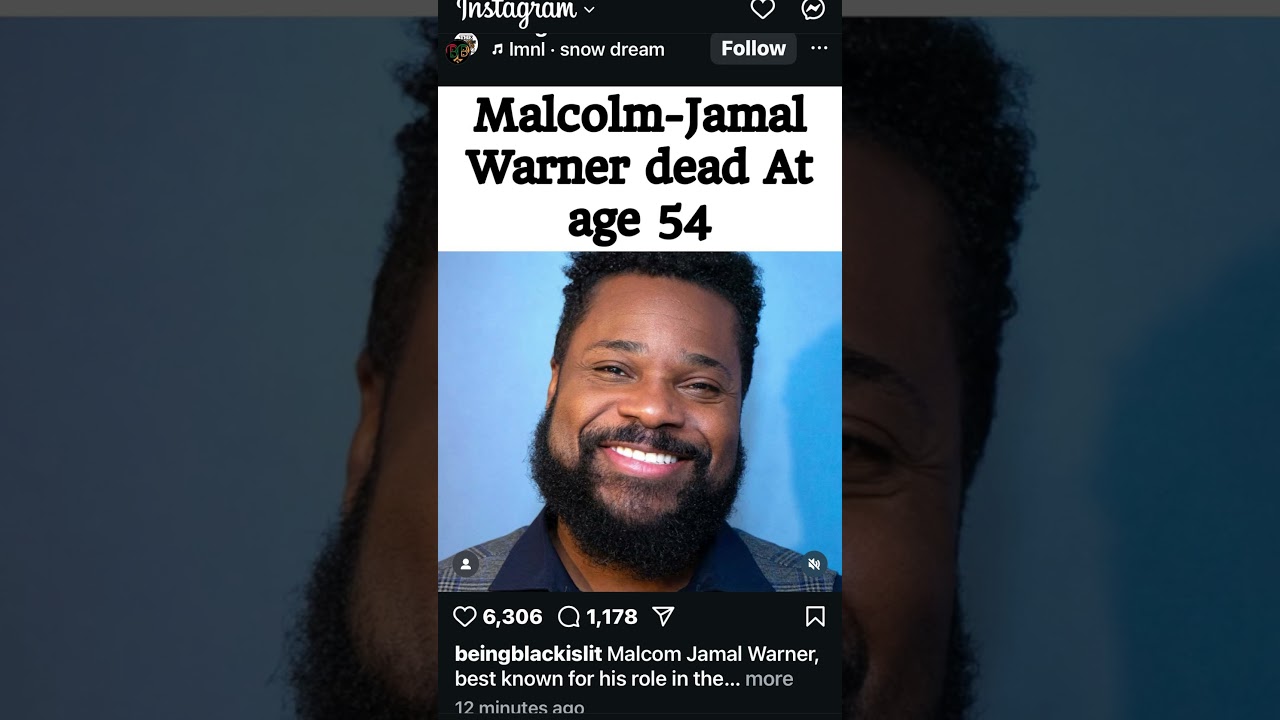 According to #tmz sources actor Malcolm-Jamal