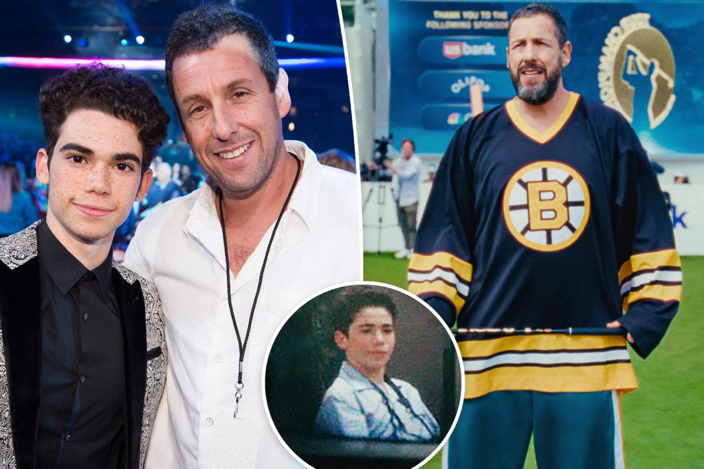 Adam Sandler addresses Cameron Boyce 'Happy