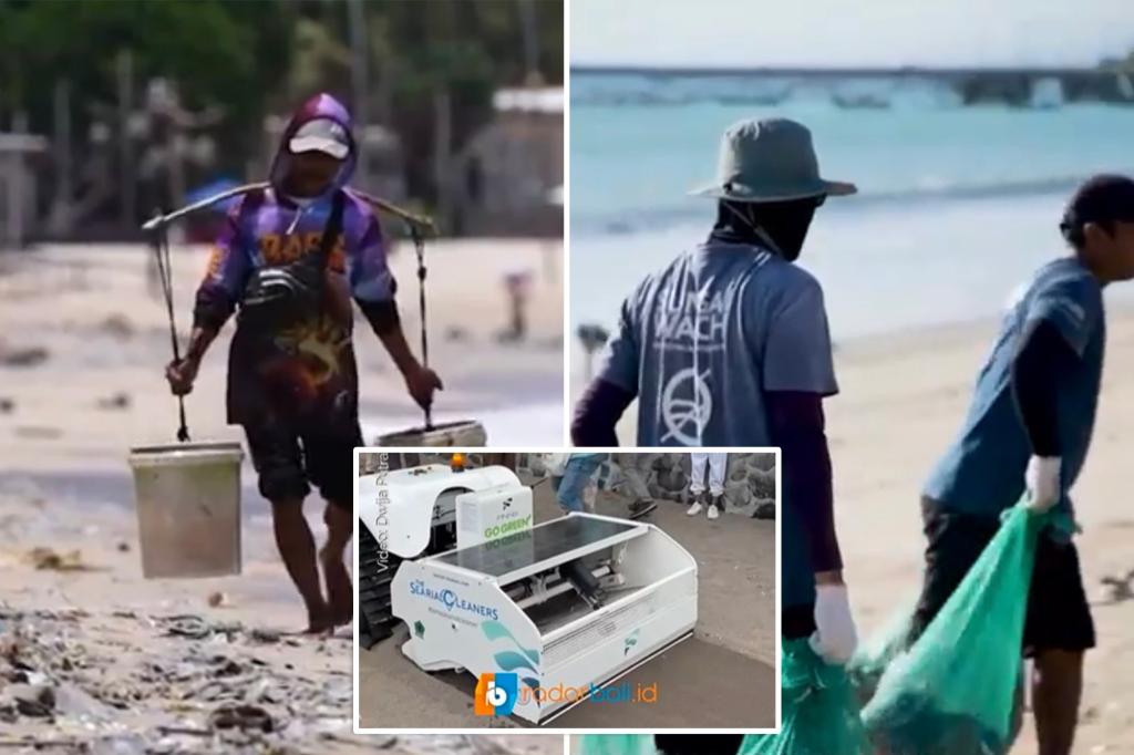 Bali introduces $65k cleaning robot to fix dirty | Lifestyle News