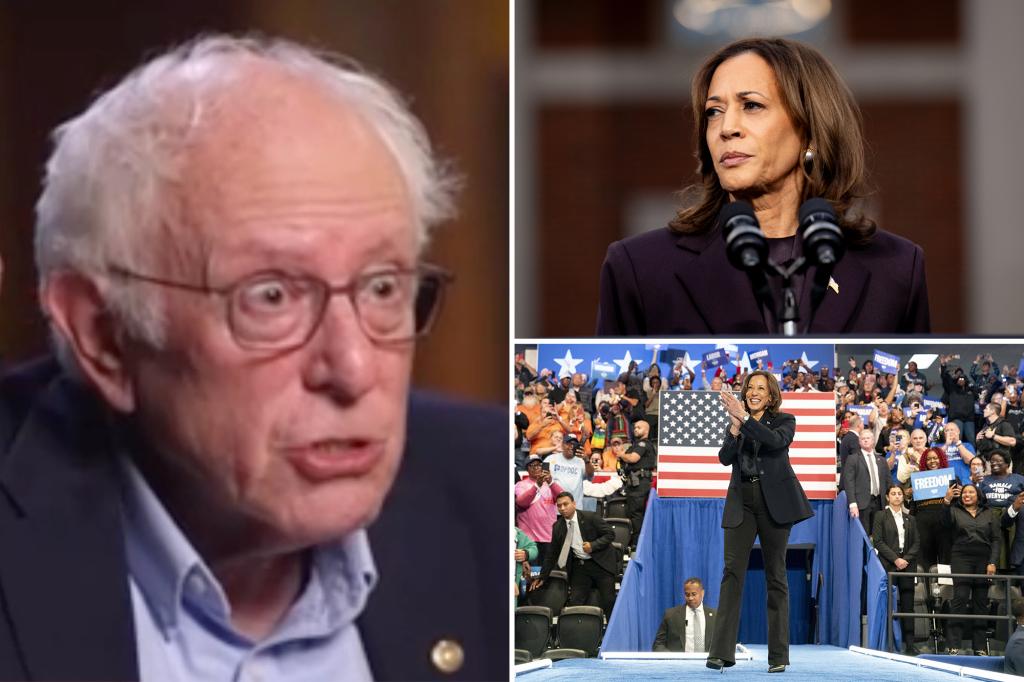 Bernie Sanders rips 2024 Harris campaign for being | Gossip Wire