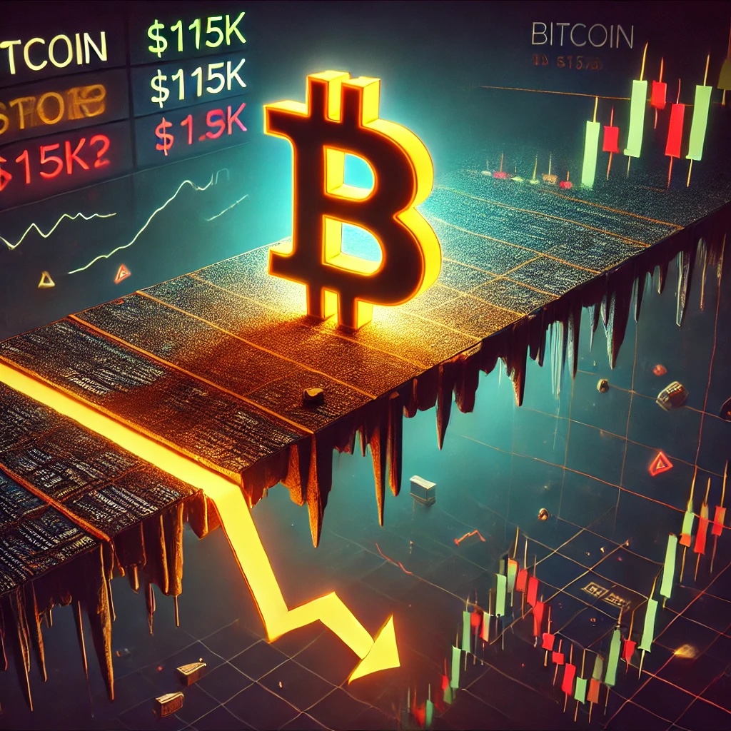 Bitcoin’s $115K Struggle: Is a Deeper Drop on the