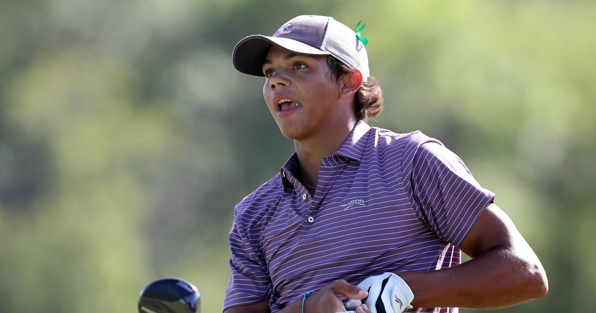 Charlie Woods' high school coach notices big | Golf News
